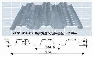 914型樓承板